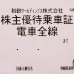 相模鉄道（相鉄）電車全線 株主優待乗車証（定期券型） | チケット