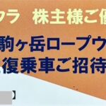 中央アルプス駒ヶ岳ロープウェイ・路線バス 往復乗車引換券 | チケット